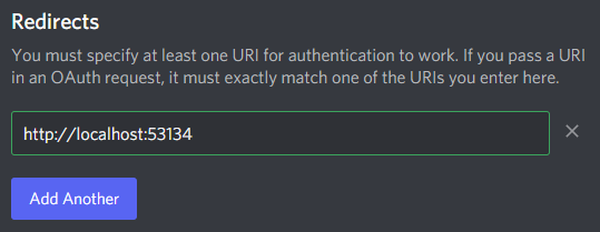 Añadiendo URLs de redirección