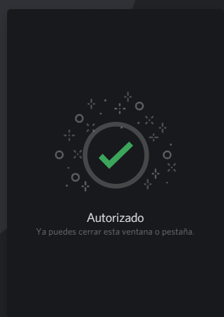 Bot autorizado