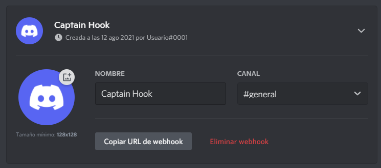 Creating a Webhook